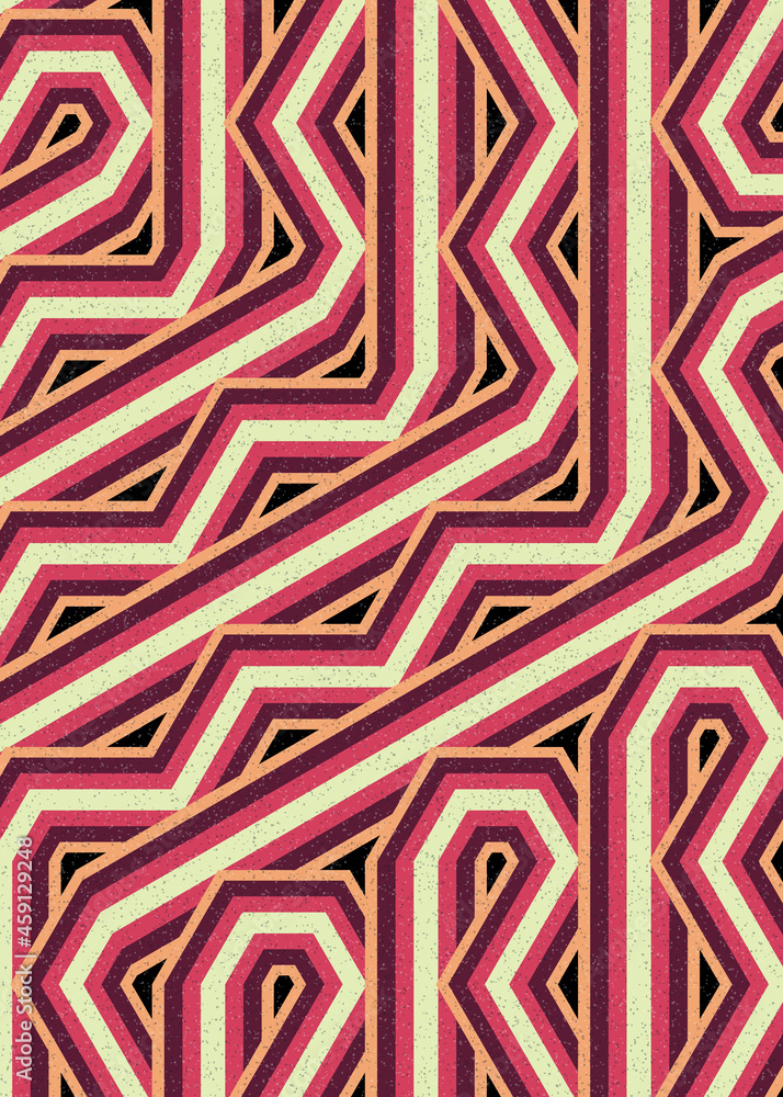 Colour Hexagon Tile Connection art background design illustration Colour Hexagon Tile Connection art background design illustration