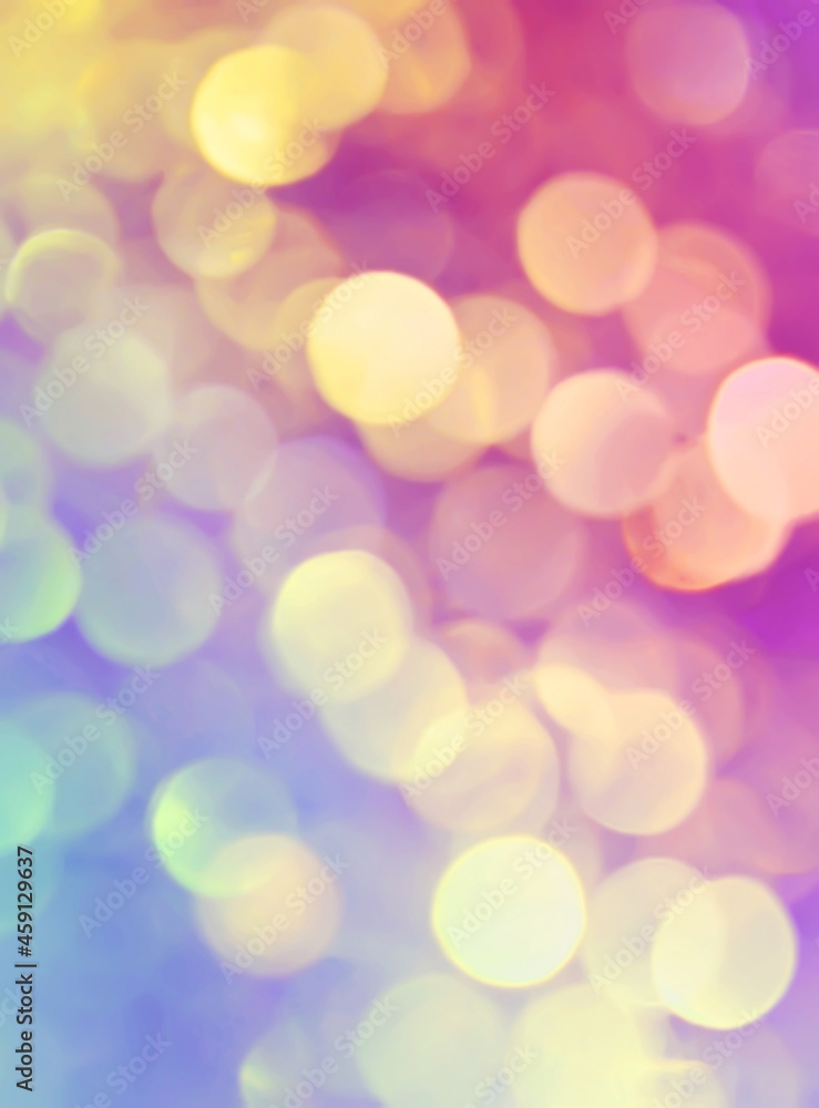 Bokeh de focused colorful light background Bokeh de focused colorful light background