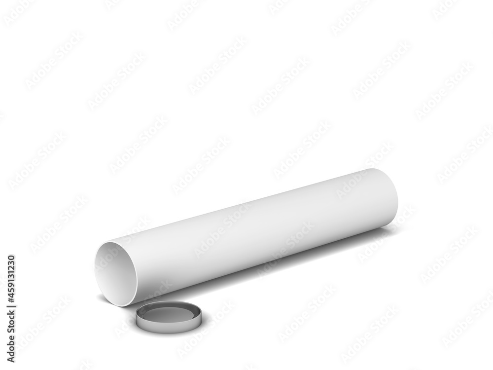 Blank tube packaging mockup Blank tube packaging mockup