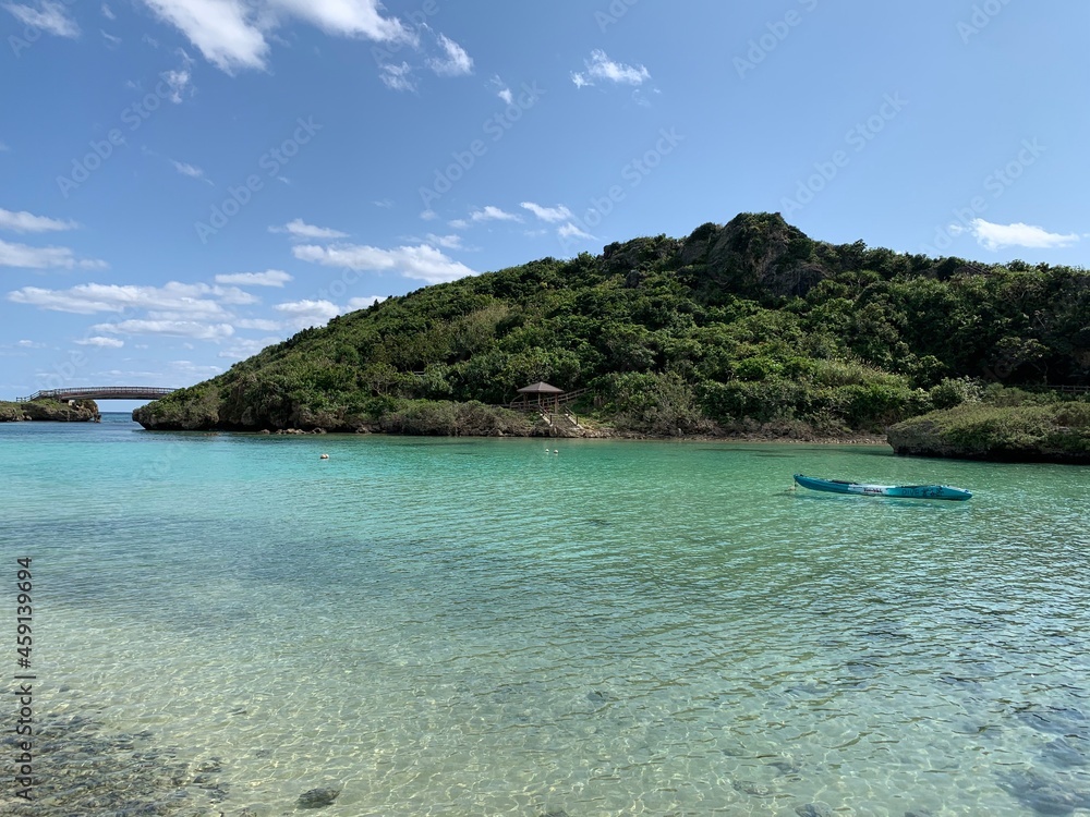 Fototapeta premium 宮古島 イムギャーマリンガーデン インギャー 宮古列島 沖縄県