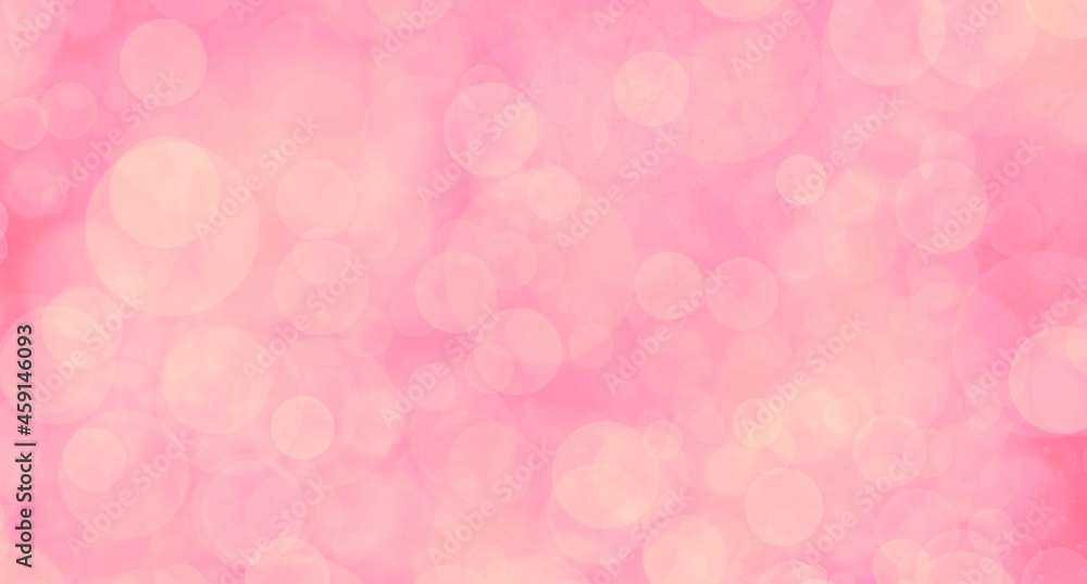 光輝くピンク色の背景イラスト