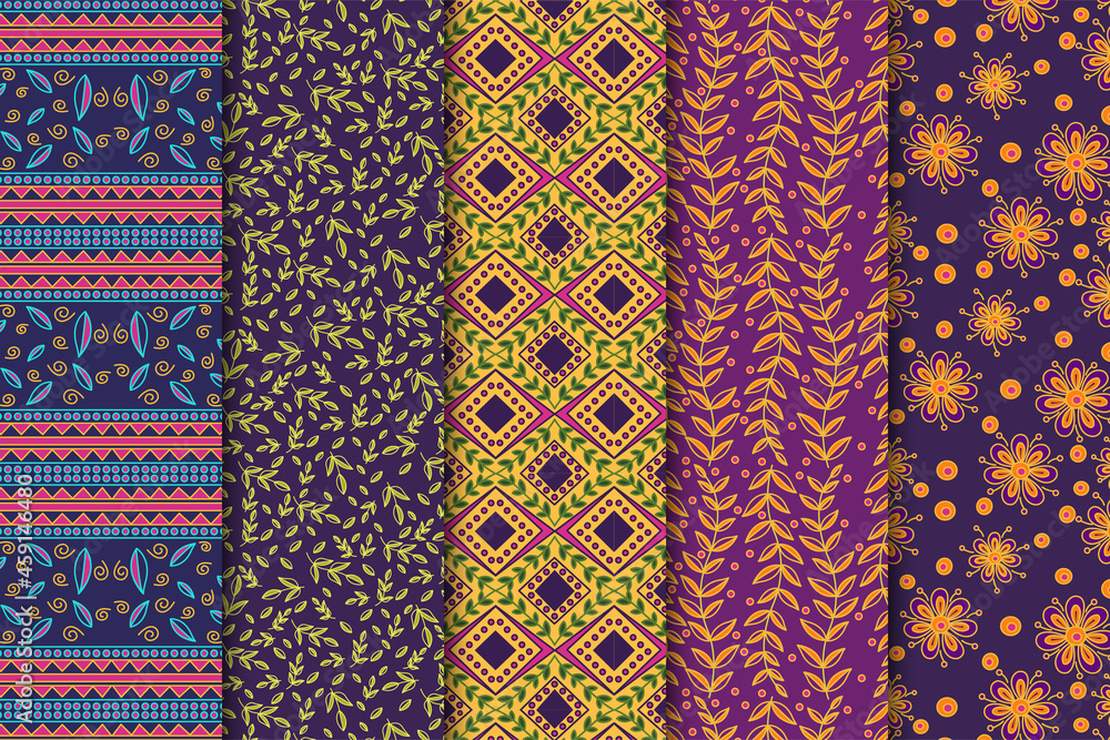 Beautiful Abstract floral Patterns Beautiful Abstract floral Patterns