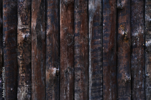 Wood logs wall background