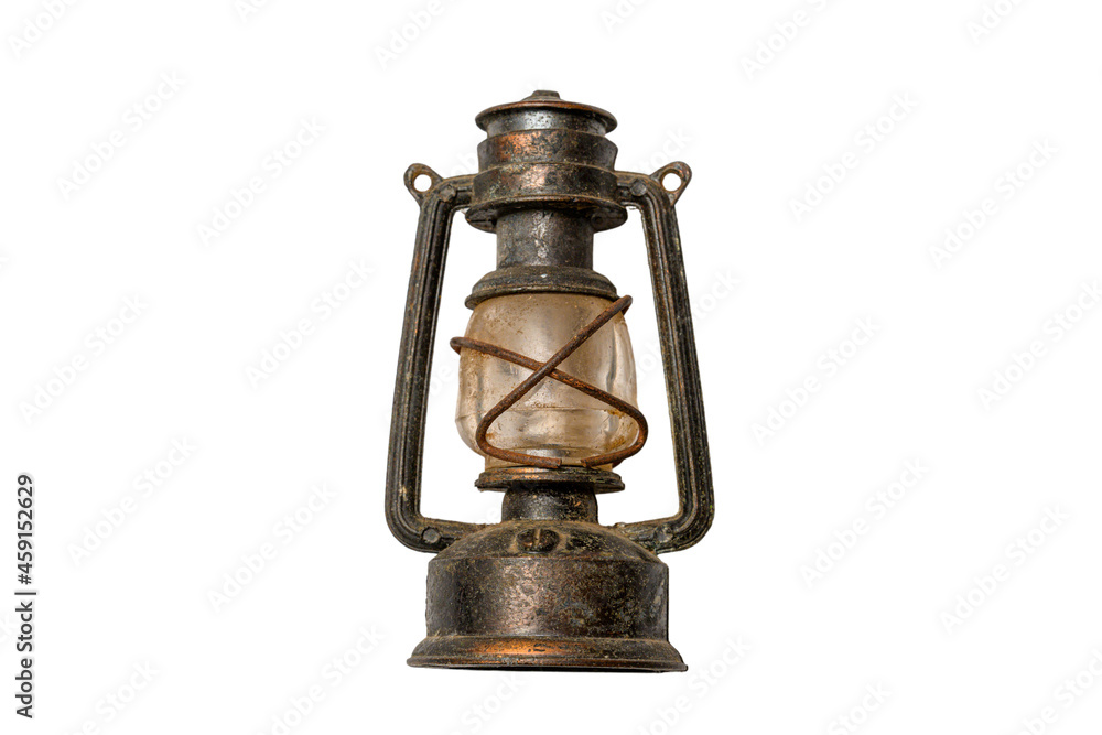 Lantern Lamp On White Background Lantern Lamp On White Background