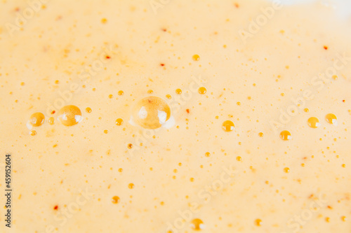 Closeup texture of the face and body product. Texture background and selfcare trend