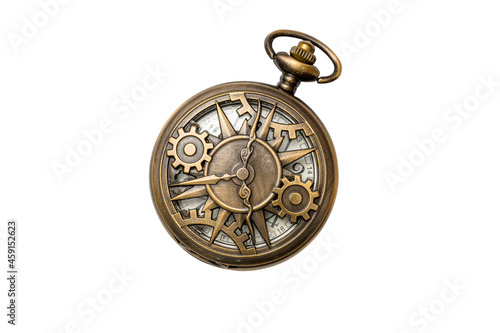 Watches Pendant On White Background