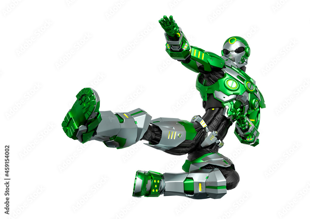 space knight is doing a kung fu jump space knight is doing a kung fu jump
