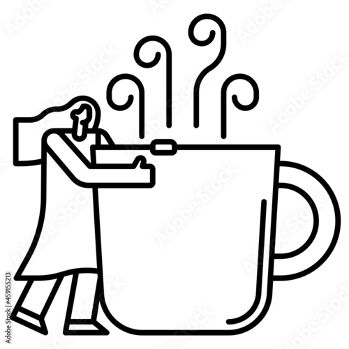 relaxing icon