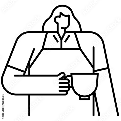 waitress icon