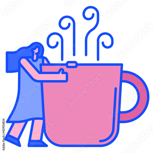 relaxing icon