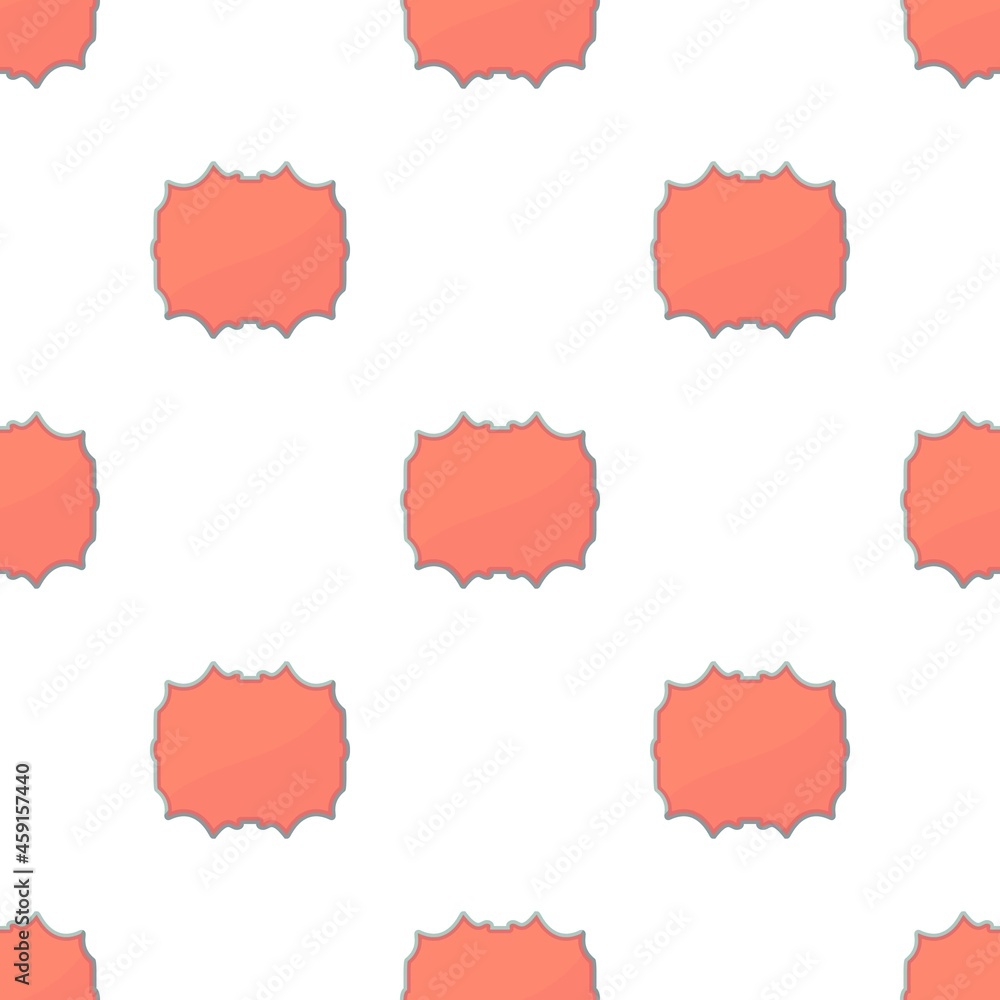 Empty label pattern seamless background texture repeat wallpaper geometric vector
