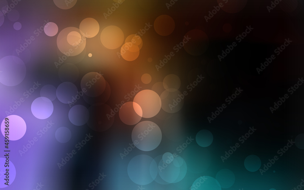 Obraz premium Party night glow light abstract background with bokeh rays lights wallpaper 