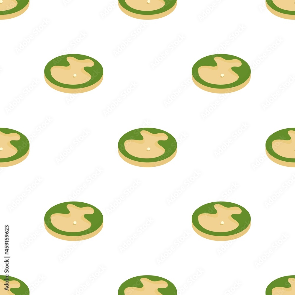 Sand bunker in the golf course pattern seamless background texture repeat wallpaper geometric vector Sand bunker in the golf course pattern seamless background texture repeat wallpaper geometric vector