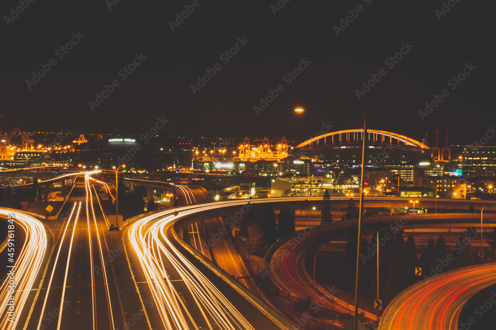 Fototapeta premium traffic in the city