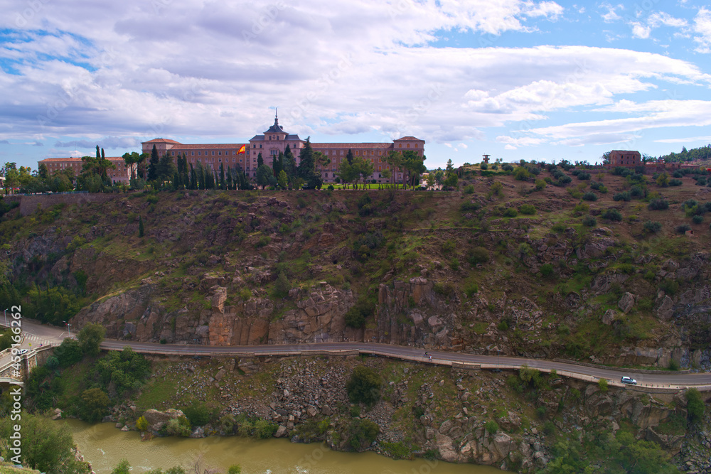 Fototapeta premium archtektura budynki toledo widok miasto