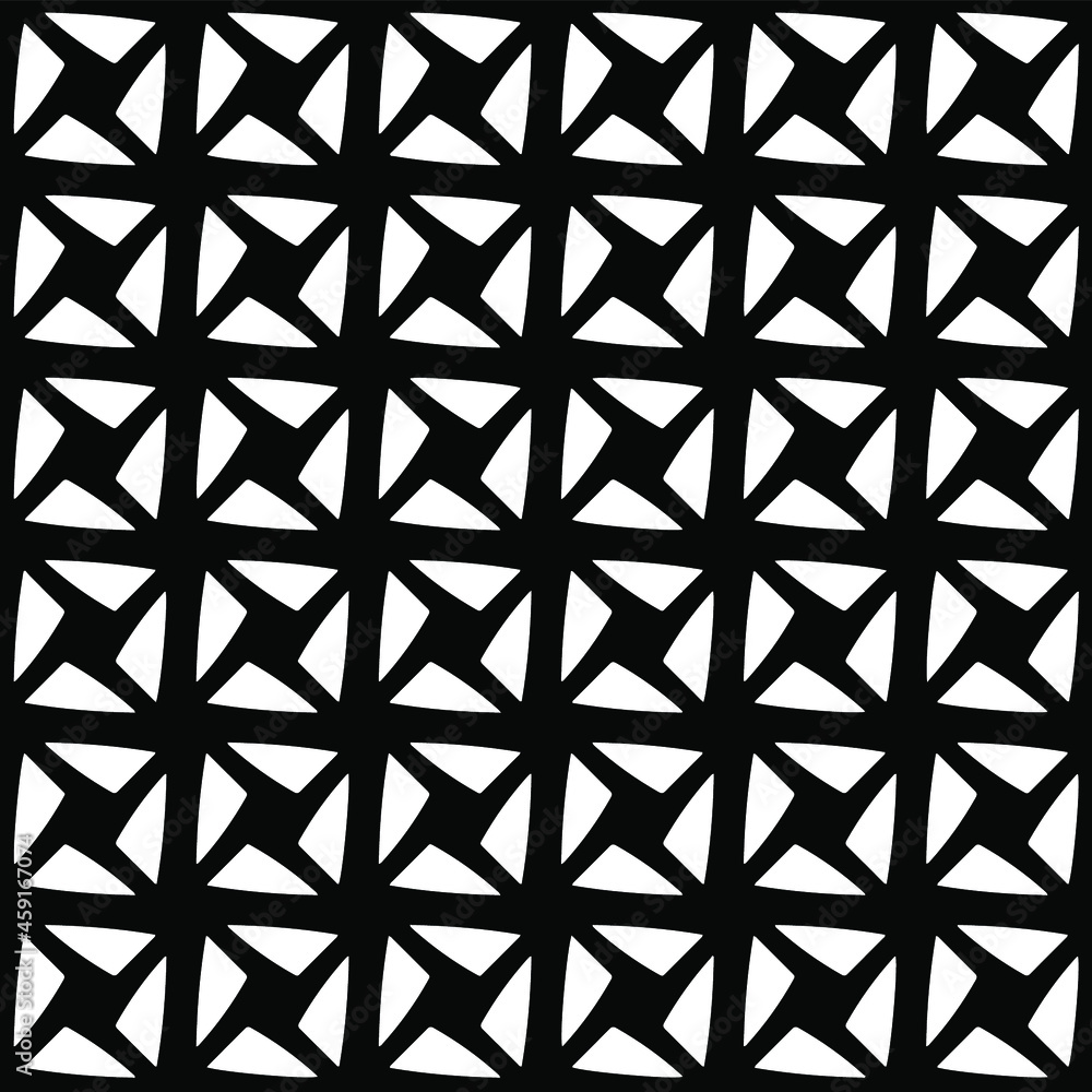 Seamless vector pattern in geometric ornamental style. Black ornament. Seamless vector pattern in geometric ornamental style. Black ornament.