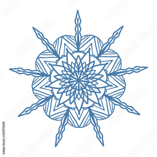 snowflake, icon, snow, isolated, vector, winter, crystal, flake, blue, white, background, element, design, Christmas, season, weather, clip art, clip, clipart, frost, illustration, ice, symbol, patter