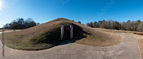 Ocmulgee Mounds National Historical Park in Macon, Georgia photo