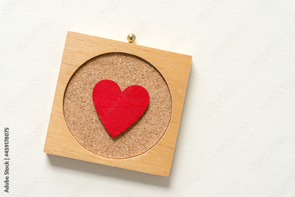 heart on a wooden background heart on a wooden background