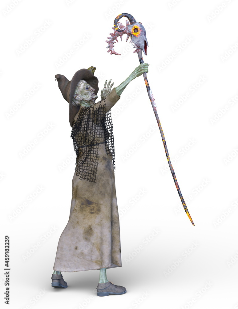 Naklejka premium 魔女