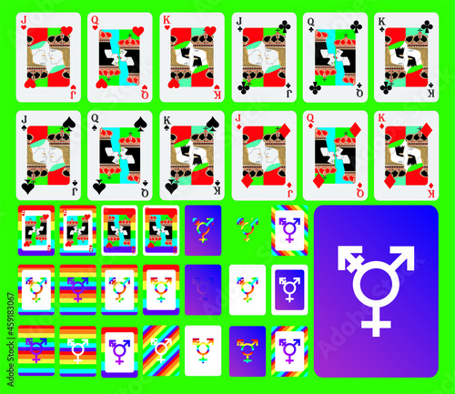 LBGT PLAUING CARD COMPLET