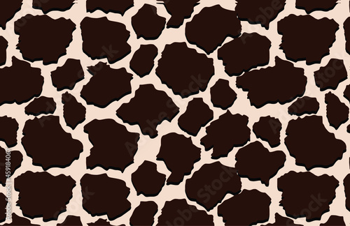 Giraffe pattern design, vector background
