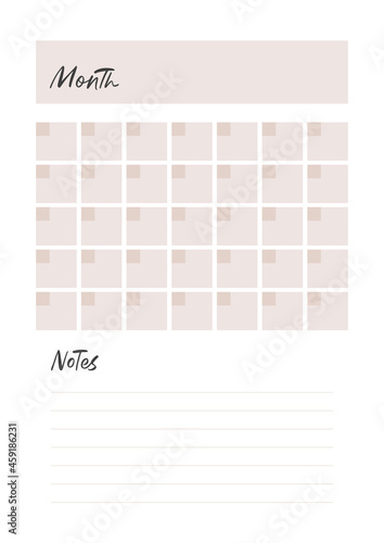 Planner for life and business, planner sheets, organizer for personal and work issues