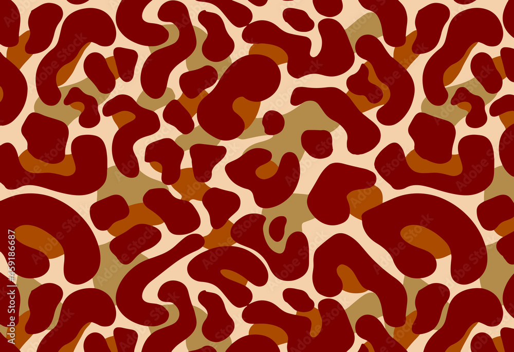 Leopard pattern design, vector background Leopard pattern design, vector background