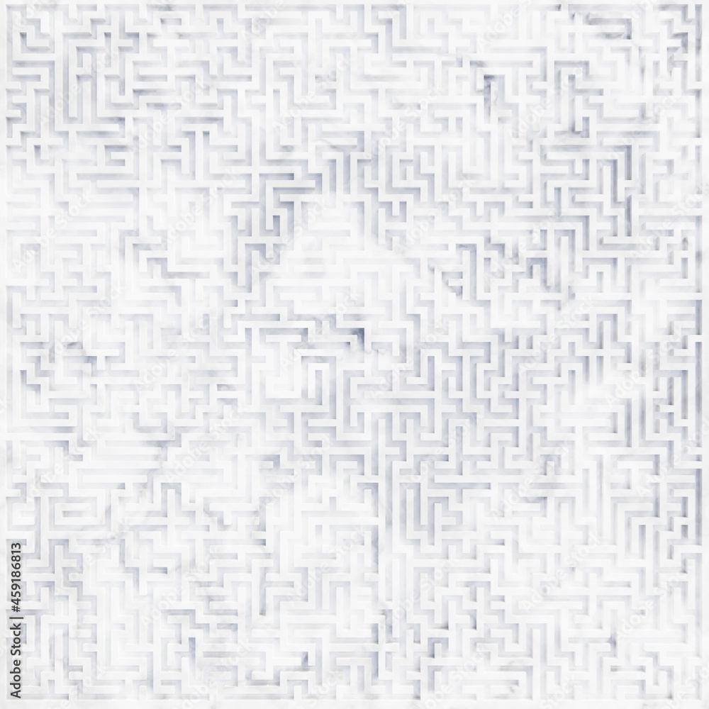 3d maze design top wiev 3d maze design top wiev