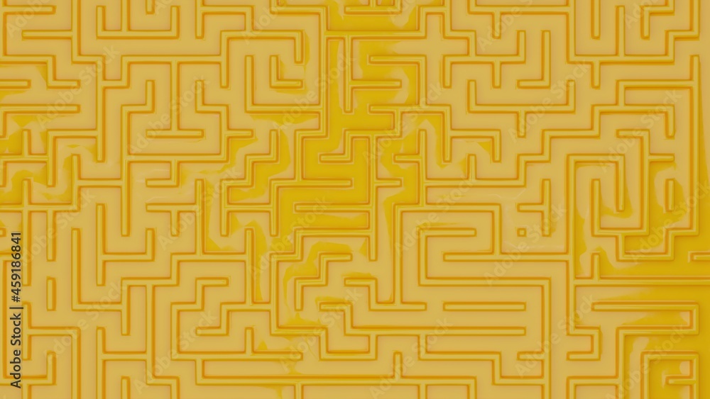 3d maze design top wiev 3d maze design top wiev