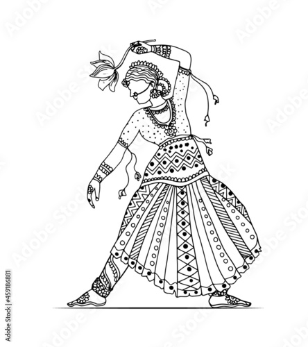 Dancing girl 
