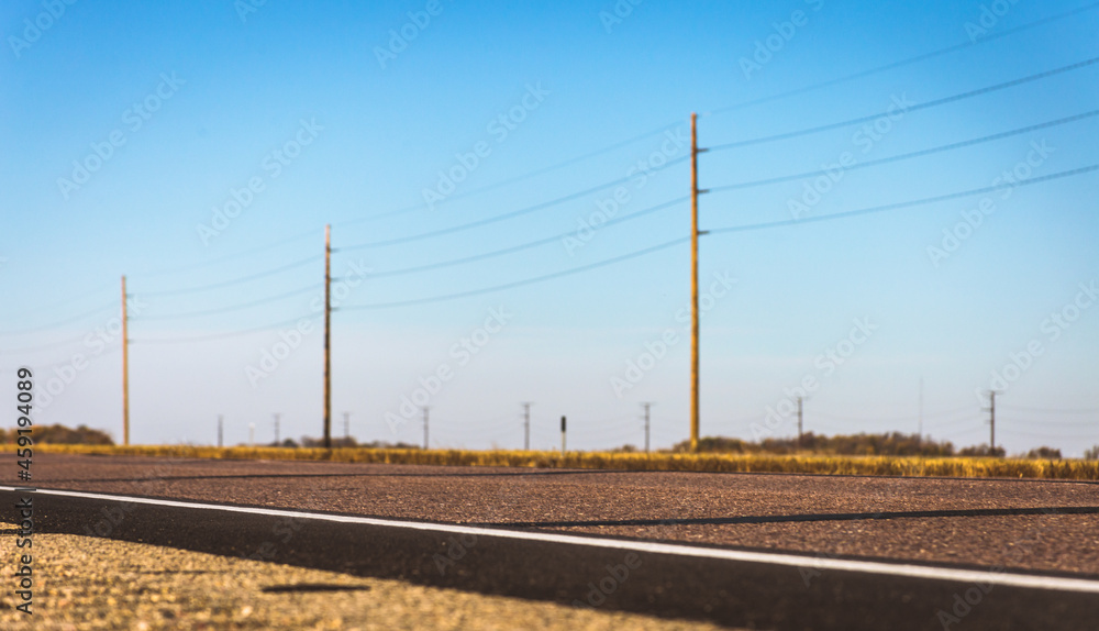 Freeway in the field