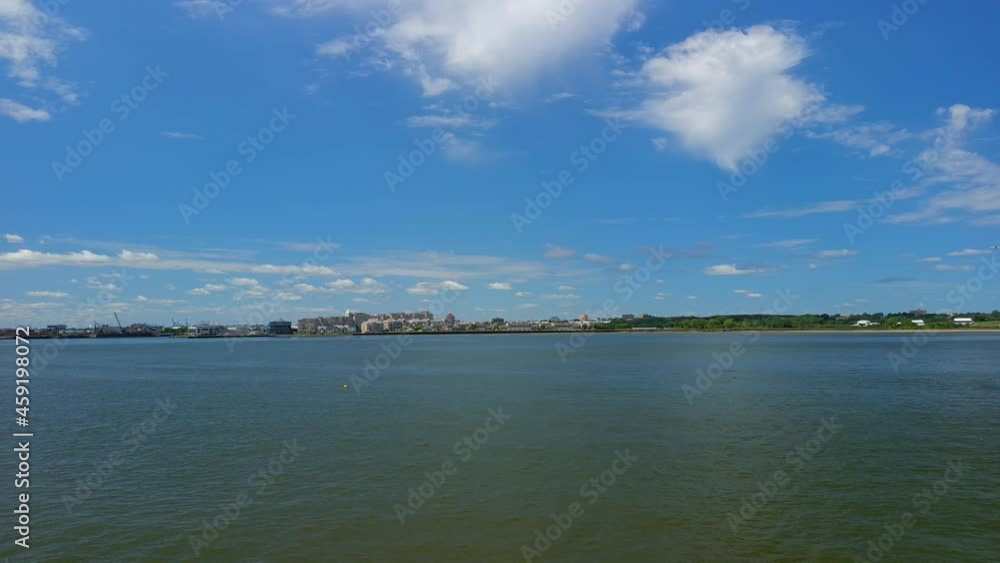 Distant Aerial View of Waterfront Apartments and Condominiums in Jersey City - Part 2 Distant Aerial View of Waterfront Apartments and Condominiums in Jersey City - Part 2