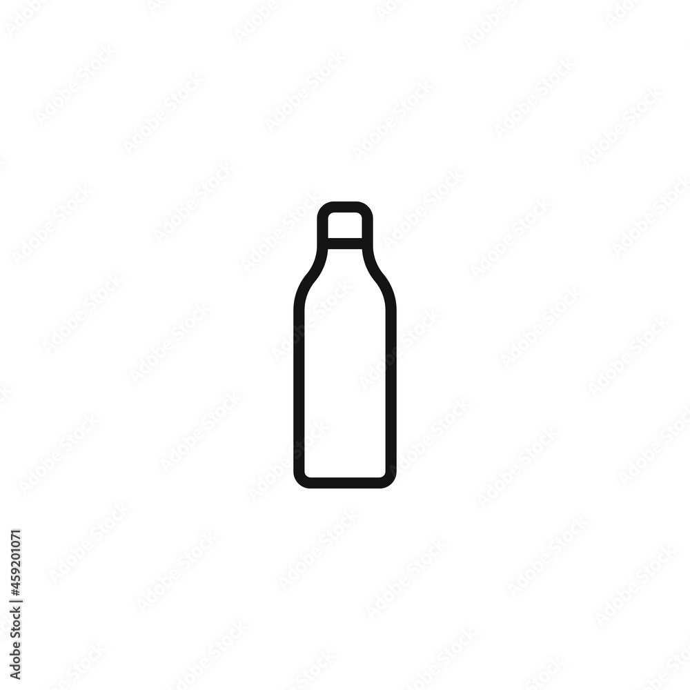 Drink bottle icon vector illustration Drink bottle icon vector illustration