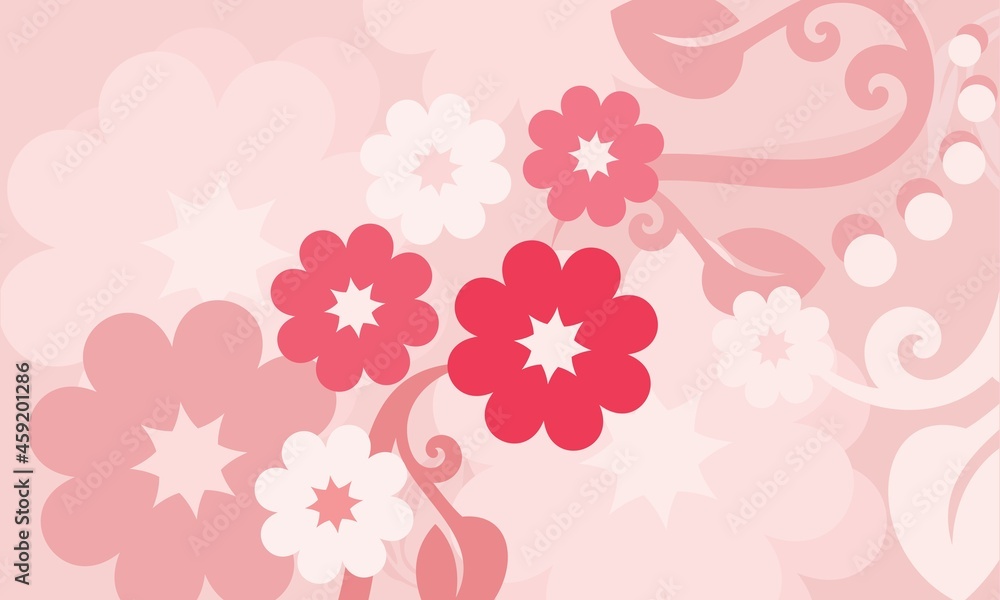 light pink background image with floral motifs in it light pink background image with floral motifs in it