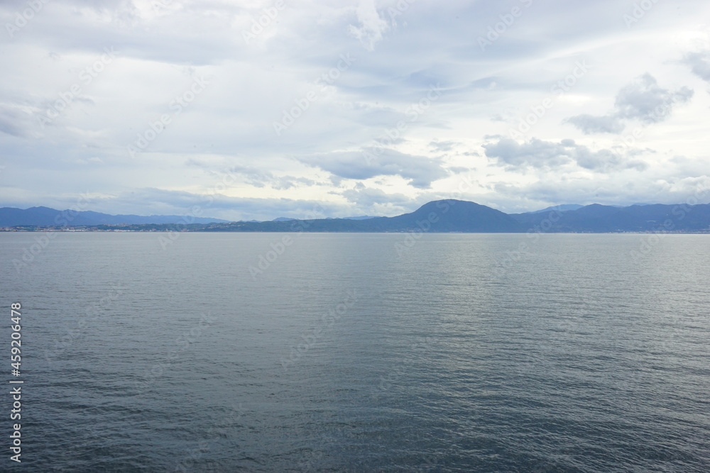 Beppu Cruise Port and Peppu Bay in Oita, Japan - 日本 大分県 別府湾 別府港 Beppu Cruise Port and Peppu Bay in Oita, Japan - 日本 大分県 別府湾 別府港
