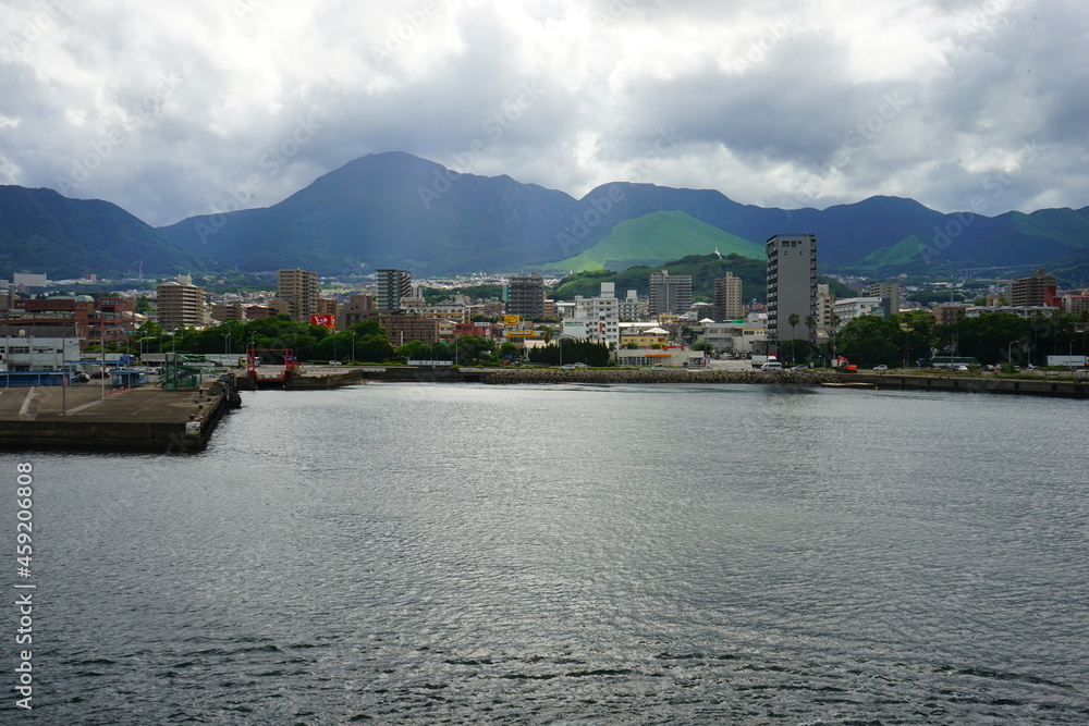  Beppu Cruise Port and Peppu Bay in Oita, Japan - 日本 大分県 別府湾 別府港