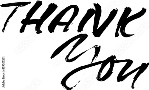 Vector template for thanks greeting cards.