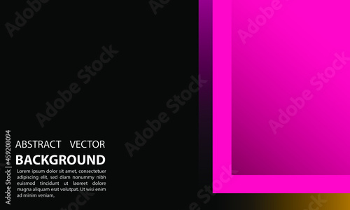 background abtrak design vector illustration for posters, banners, and others with a simple elegant gradation style in black purple and orange eps 10