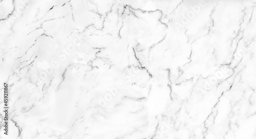 White marble stone texture for background or luxurious tiles floor and wallpaper decorative design. © Nisathon Studio