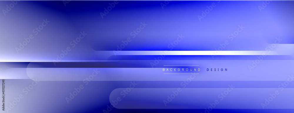 Fototapeta premium Abstract background - lines composition created with lights and shadows. Technology or business digital template. Trendy simple fluid color gradient abstract background with dynamic