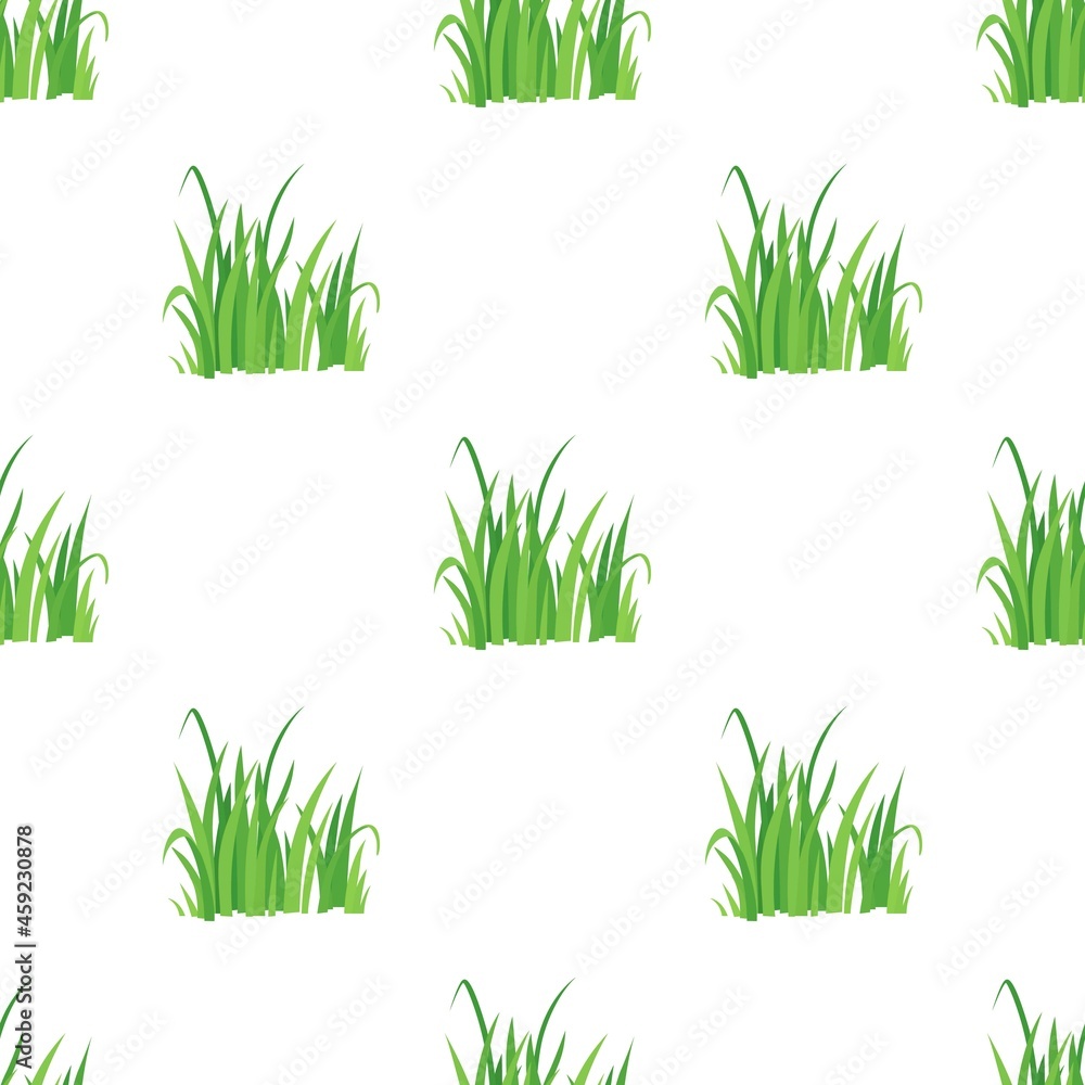 Grass pattern seamless background texture repeat wallpaper geometric vector