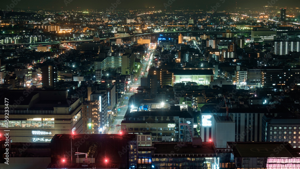 Obraz premium 京都夜景