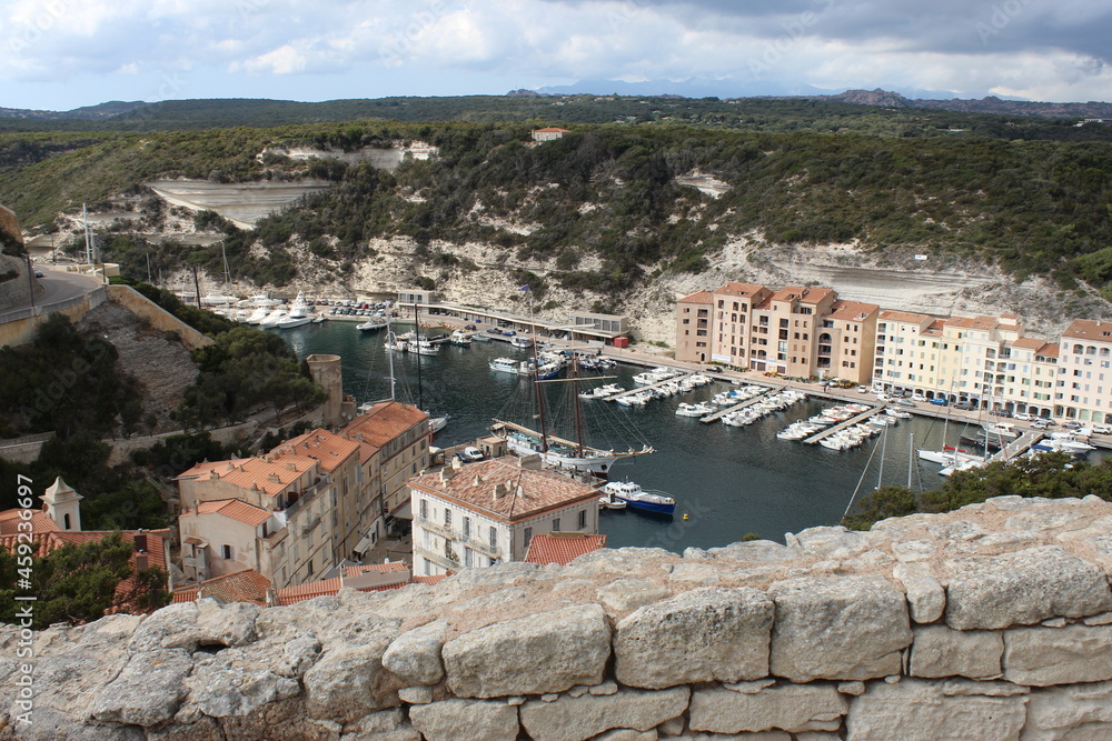 Obraz premium Photo de Bonifacio en Corse