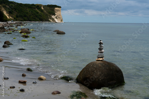 Obraz na płótnie wybrzeże w Kap Arkona na wyspie Rugia w Niemczech, 2021 w salonie