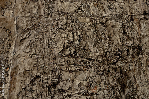 Fototapeta Naklejka Na Ścianę i Meble -  幾何学的パターンの岩の表面