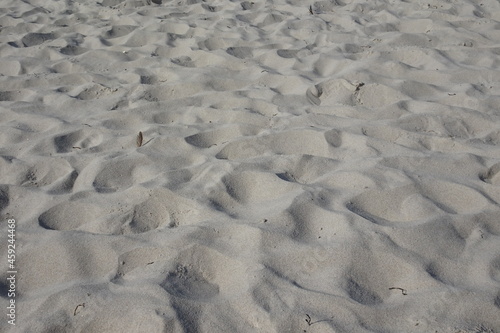 Sand on the beach