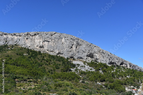 Croatia, dalmatia county, panoramic, mountain, outdoor, landscape, holiday, 