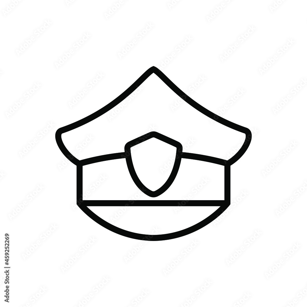 Police hat icon Police hat icon