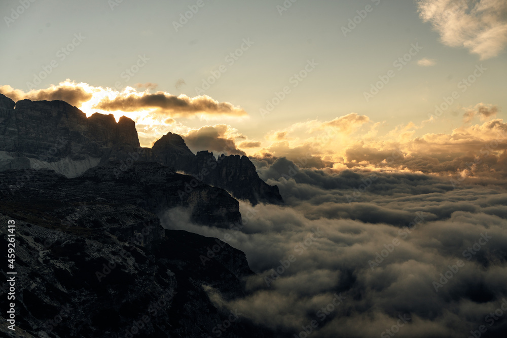 Sunrise in the Dolomites Sunrise in the Dolomites